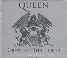 QUEEN "Greatest Hits I, II & III (Platinum Collection)" 3CD-Box (2014 Remaster)