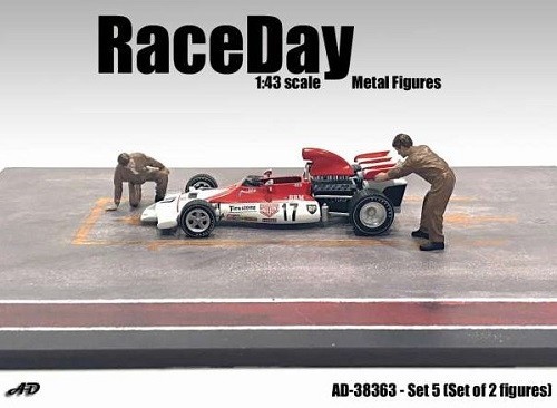 Race day figuren set im - day,