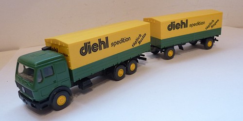 Wiking lkw mercedes - wiking,