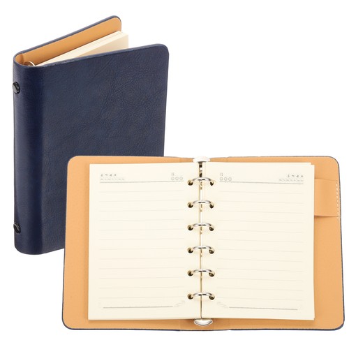 Leder ringbuch mini - a7,