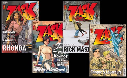 Zack comic magazin mosaik - comic-magazin, (mosaik