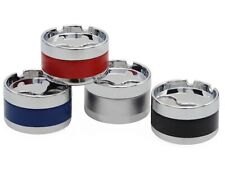 Dreh - Ascher Aschenbecher mit Chrom Design zum Aktionspreis Serie No 0399