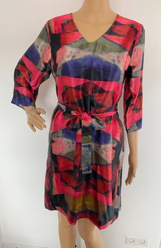Hugo boss seidenkleid gerade - seidenkleid,