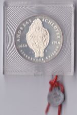 20 Mark 1990  ANDREAS  SCHLÜTER  pol. Platte  Aufl.  3.500  orig. verplombt