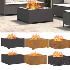 Feuerschale Feuerstelle Feuerkorb Metall Garten Terrasse Feuergrill Feuertonne