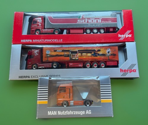 Herpa lkw konvolut - herpa, 1:87