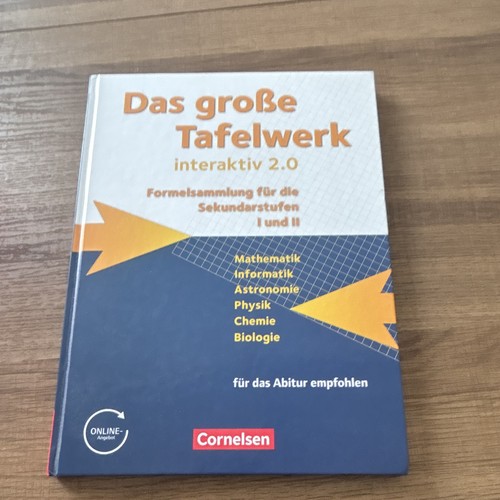 Cornelsen das große tafelwerk - große,