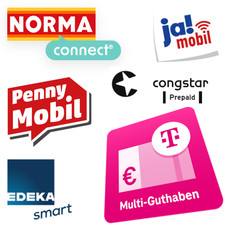 Aufladekarte Telekom Multi-Guthaben (Festnetz und Mobil) ODER Amazon DE AT LU