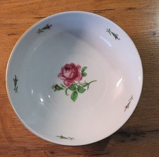 Fürstenberg Schale Rote Rose