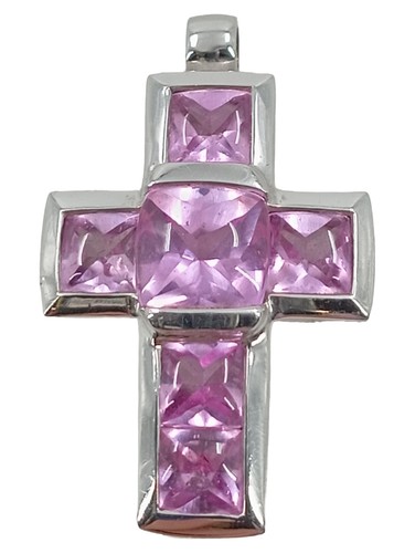 Joop kreuz anhänger rosa - kreuz,