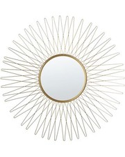 Wandspiegel rund gold dia. 70