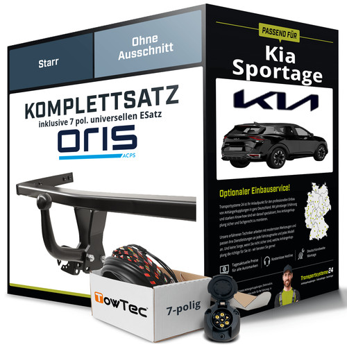 Anhängerkupplung oris starr - oris,