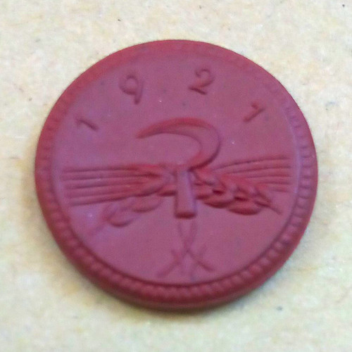 Notgeld notmünze aus - notgeld/notmünze,