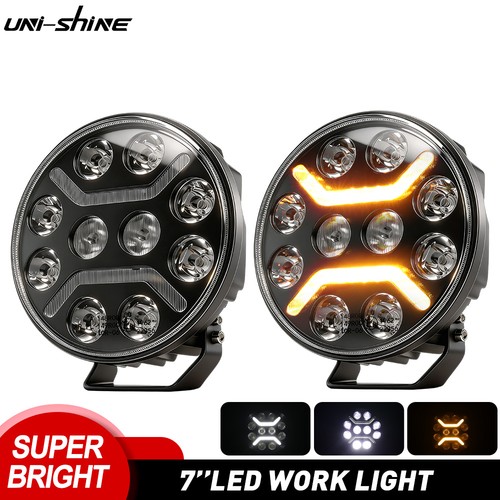 Led zusatzscheinwerfer 12v - 2x,