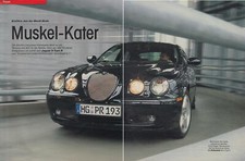 Jaguar S-Type R mit 395 PS - Testbericht von 2002 auf 5 Seiten