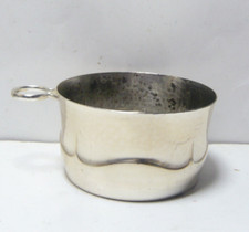 WMF Messing Flaschenhalter  D - 10,5cm H - 6cm versilbert