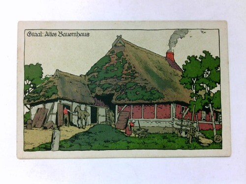 Altes bauernhaus - altes,