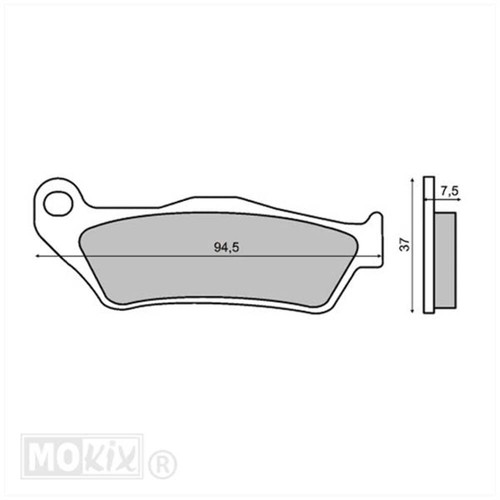 Bremsbelag satz yamaha - bremsbelag-satz, (yamaha