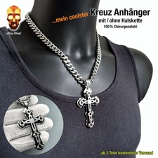Kreuz Herren Anhänger groß -