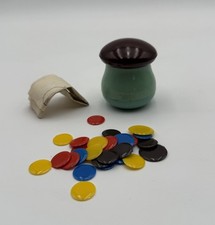 DDR originales Floh-Spiel Kunststoff mit Spielanleitung #3000