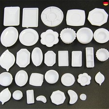 JinYu 33 Stück Plastikteller