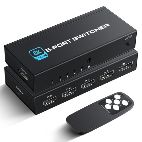 Hdmi switch 5x1 - 2.1,
