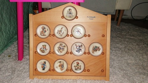 Holz regal mit hummel goebel - holz,