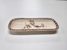 SEIFENSCHALE - VILLEROY & BOCH - CITUS - METTLACH - BLUMENMOTIV - BRAUNER DECOR