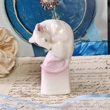 Salzstreuer als Maus, Porzellan