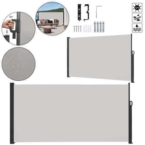 8x3m grau seitenmarkise - 1,8x3m,
