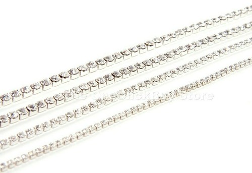 Metres klare diamant strass - 25,