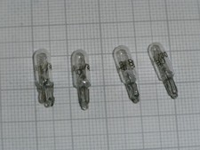 GRUNDIG C8800 - GLÜHBIRNEN LAMPEN T5 6/7V - KONVOLUT 2 STÜCK