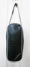 Vintage Anfang der 1980er schwarz & weiß Vinyl Supadance Tanzschuh Tasche Handtasche