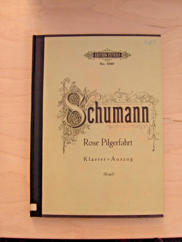 Alte noten schumann rose - alte,