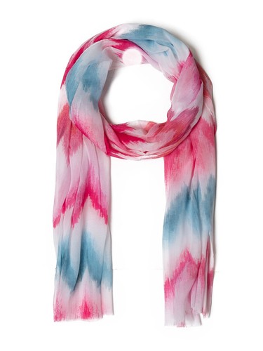 Damen schal zickzack muster - damen,