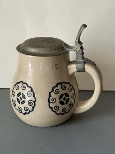 Jugendstil bierkrug - jugendstil,