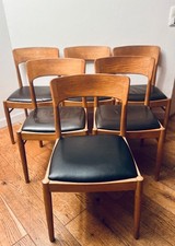 1/6 Stuhl Chair Henning Kjærnulf KS Møbler  teak Denmark