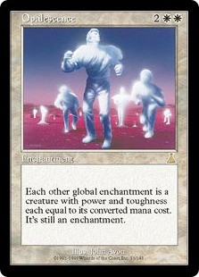 Magic mtg opalescence - -,
