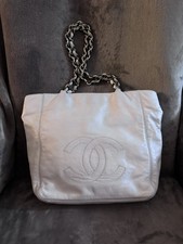 Chanel vintage chain leder - chanel,