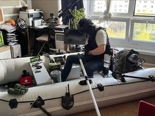 Neuwertiges Schlauchboot mit