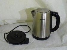 Philips HD9321/20/ A Wasserkocher, 1,7 L, 2200 W - Edelstahl Guter Zustand.