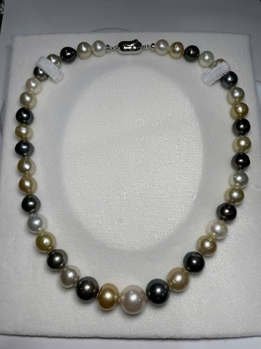 Perlenkette mit südsee - perlenkette, südsee-