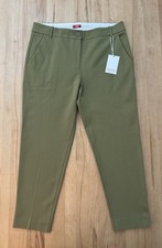 Neu Esprit Stretch Chino Hose Gr. 38 Olive Grün