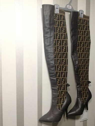 Fendi overknee stiefel größe - overknee,