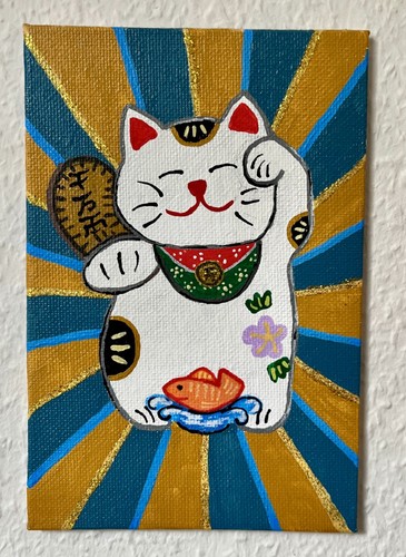 Maneki neko glüchskatze - maneki,