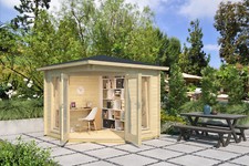 Gartenhaus Blockhaus  Walmdach