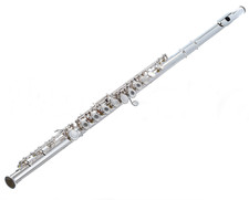 Querflöte Flöte versilbert