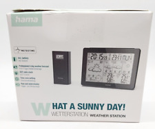 Hama Wettervorhersage Center Wetterstation Thermometer Hygrom 00186369 #KT5293AÜ