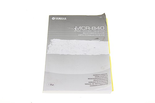 Bedienungsanleitung yamaha - bedienungsanleitung,