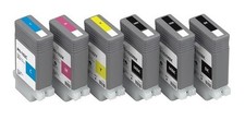 6 Tinten Set für Canon iPF750 iPF755 iPF760 iPF765 / PFI-102 PFI-104M Cartridge
